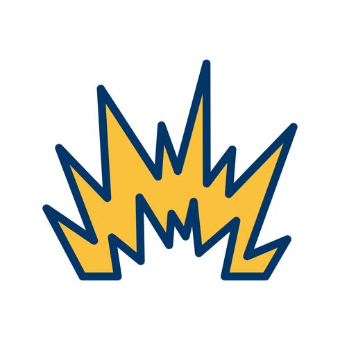 Blast Vector Icon