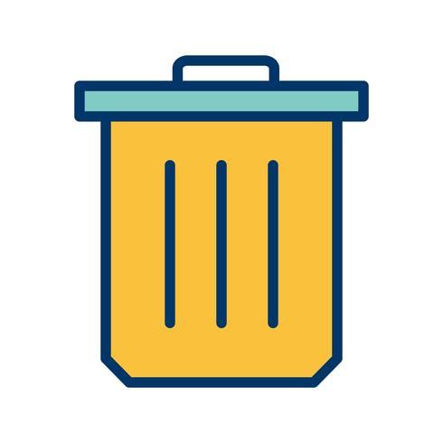 Trash Vector Icon