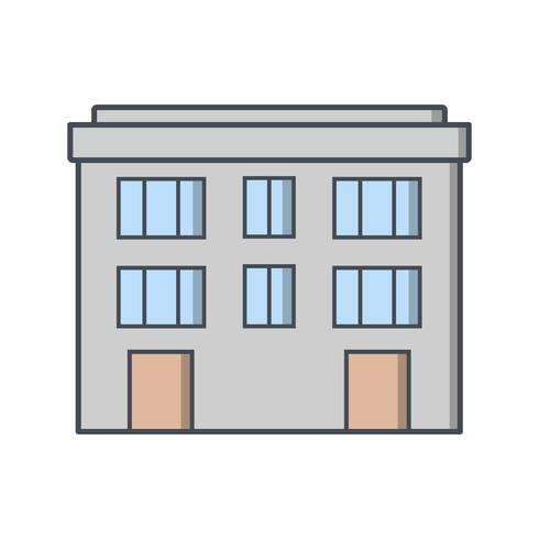 Icono de Vector de edificio