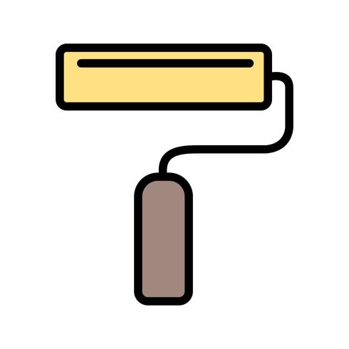 Paint roller Vector Icon