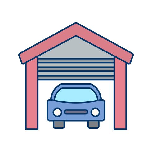 Garage Vector Icon