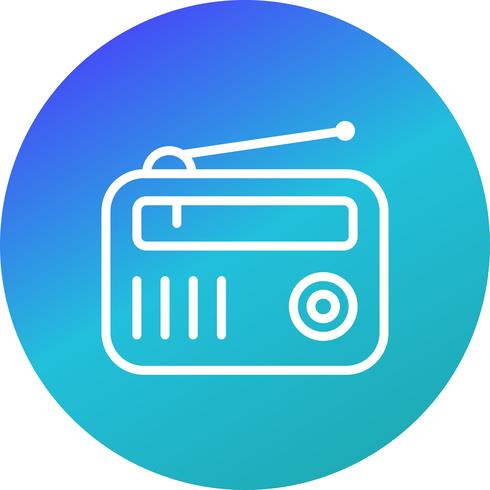 Radio Vector Icon