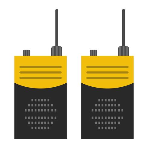 Walkie talkie Vector Icon