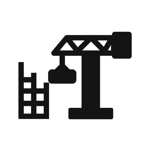 Icono de Vector de casa de construcción