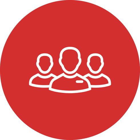 Leader of Group Vector Icon