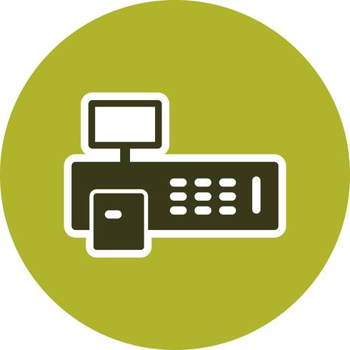 Billing Machine Vector Icon