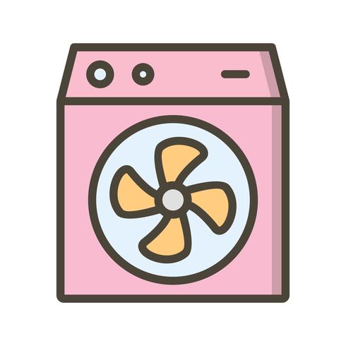 Icono de Vector de refrigerador de habitación