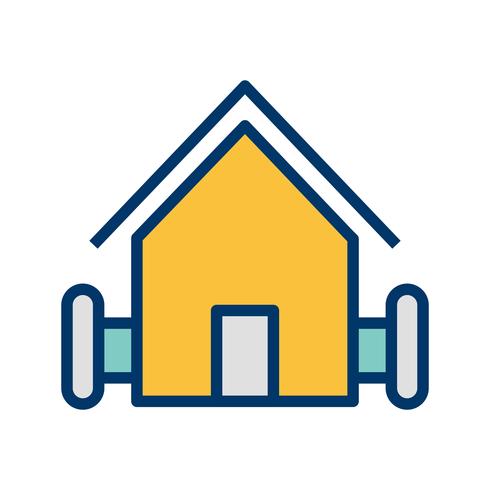 Farm House Vector Icon