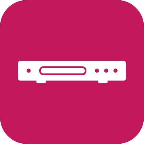 Dvd Player Vector Icon