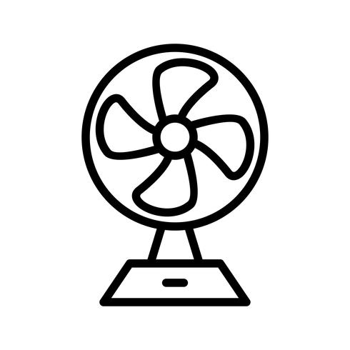 Charging Fan Vector Icon