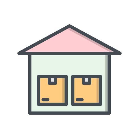 Vector Storage Unit Icon