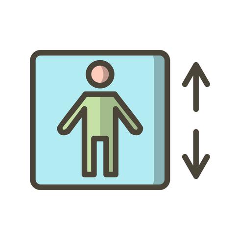 Lift  Vector Icon