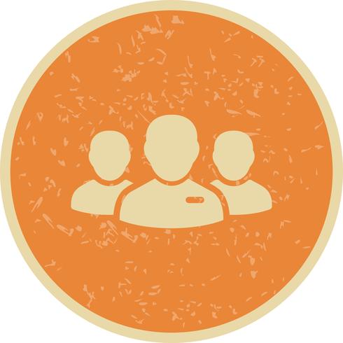 Leader of Group Vector Icon