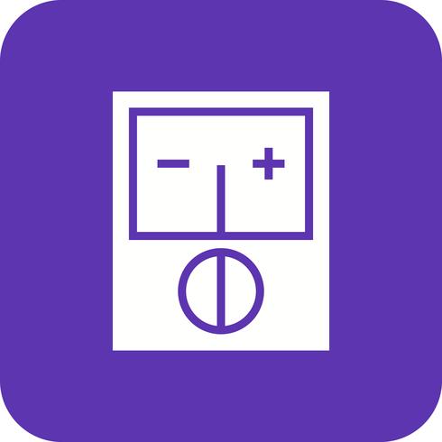 Voltmeter Vector Icon