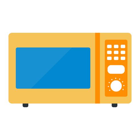 Microwave Oven Vector Icon