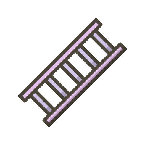 Icono de vector de escalera