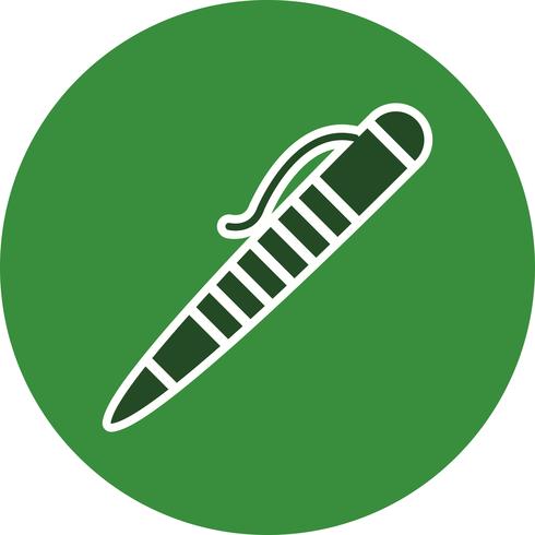 icono de pluma vector