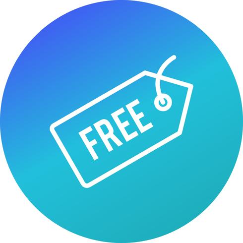 Vector Free Tag Icon