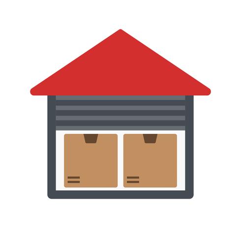 Vector Storage Unit Icon