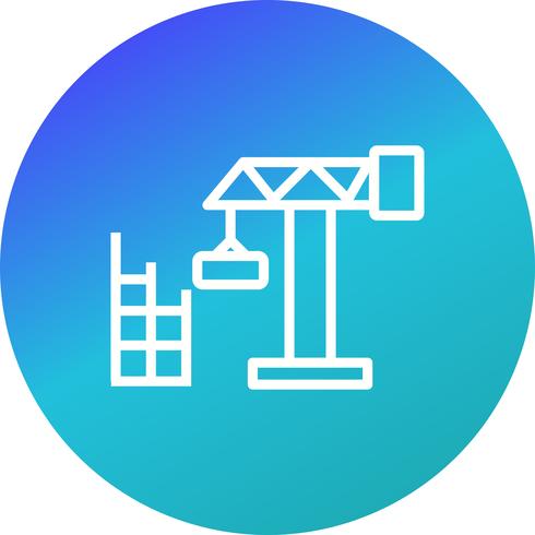 Icono de Vector de casa de construcción