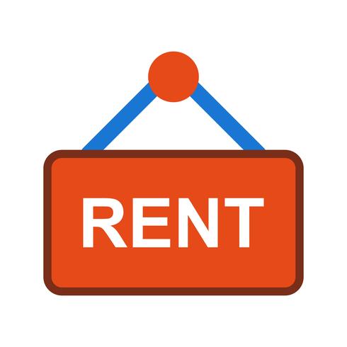 Rent Vector Icon