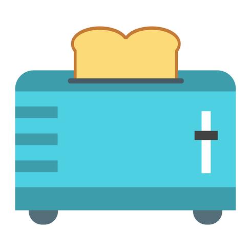 Slice Toaster Vector Icon