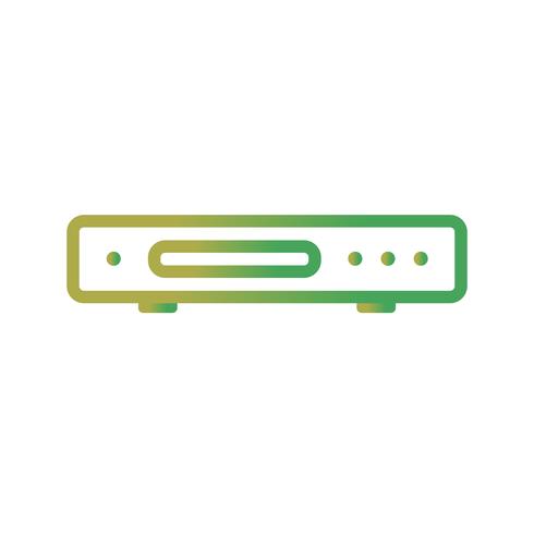 Dvd Player Vector Icon