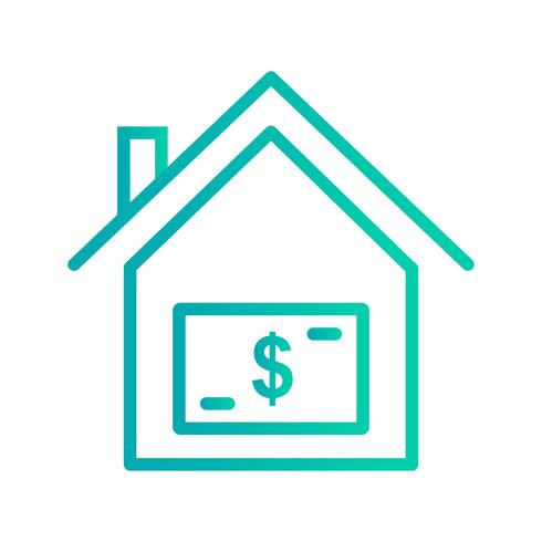 House Price Vector Icon