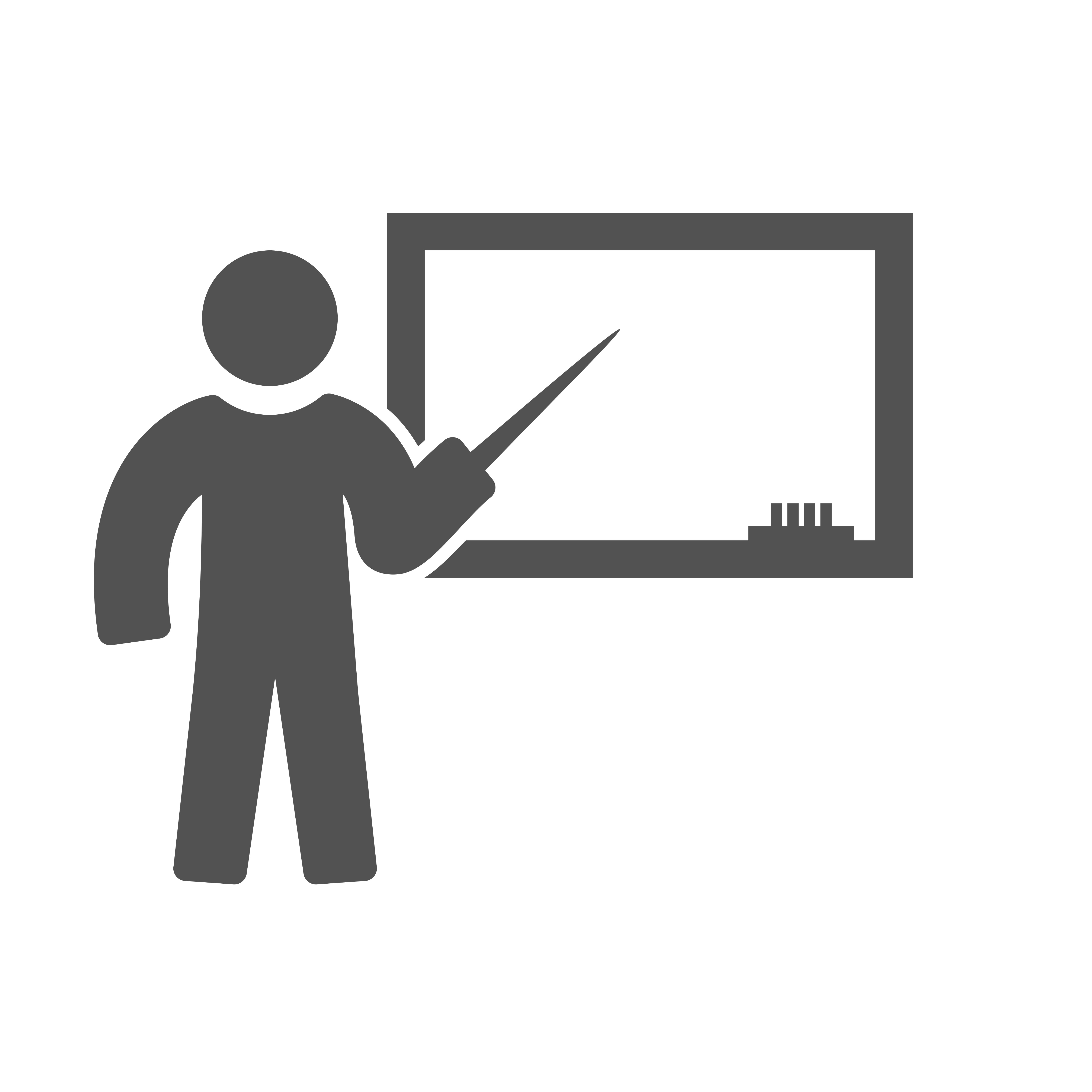 teacher presentation icon