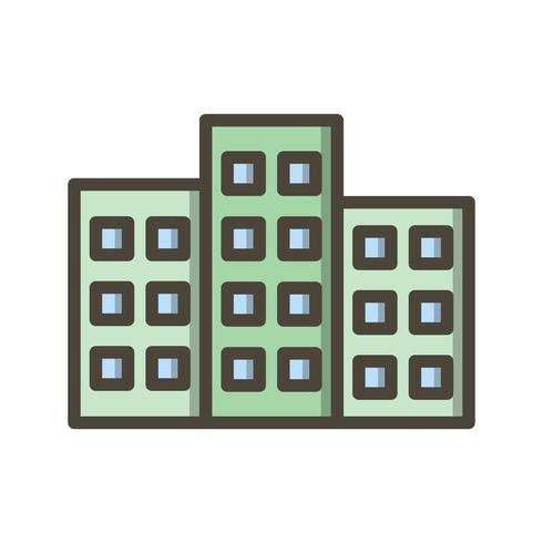 Icono de Vector de edificio