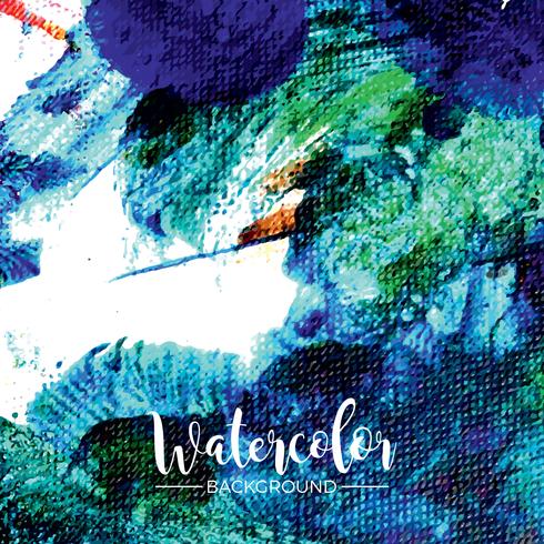 Abstract Hand Painted Watercolor Background Texture Vector
