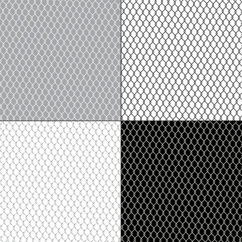 Chainlink Patterns vector