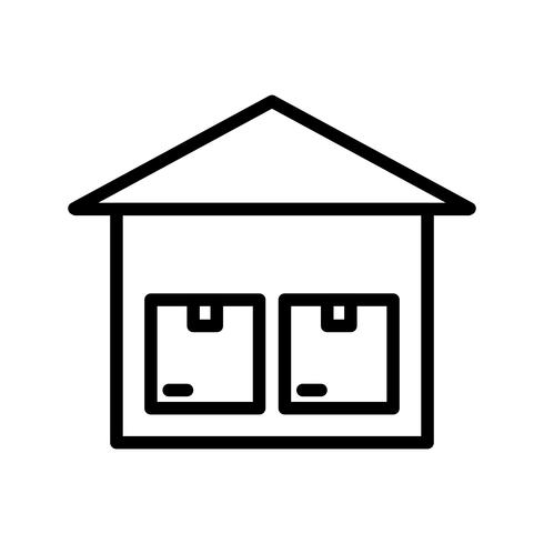 Vector Storage Unit Icon