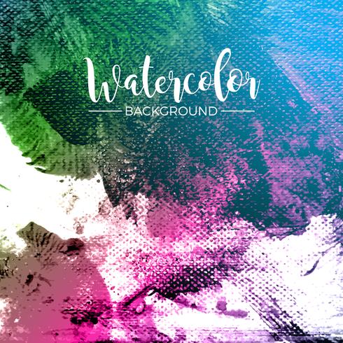 Abstract hand painted watercolor background texture vector