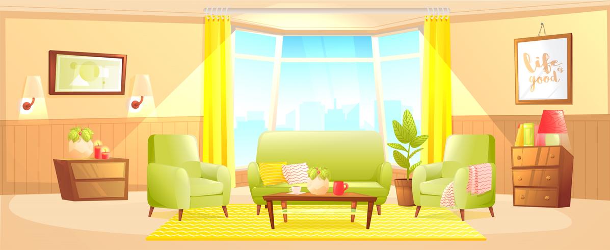 Classic Living Room Home Interior Design Banner Download