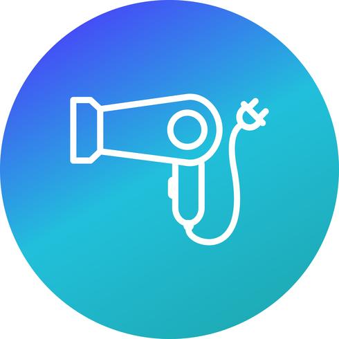 Hair Dryer Vector Icon