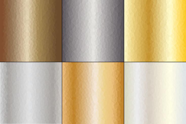  Hammered Metal Backgrounds vector