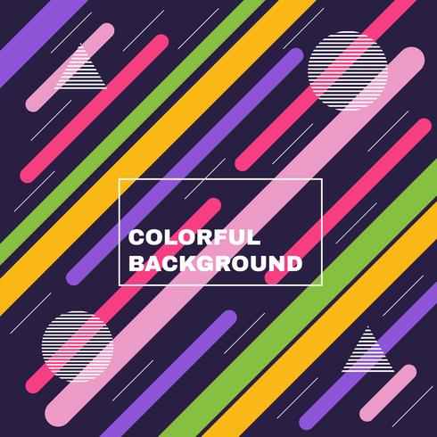 Modern Colorful Background Vector