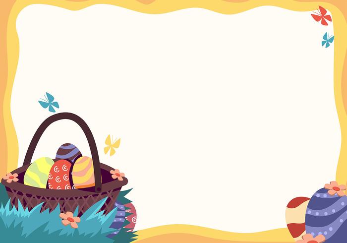 Fondo de pascua vector