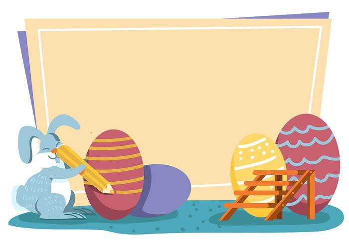 Easter Background vector