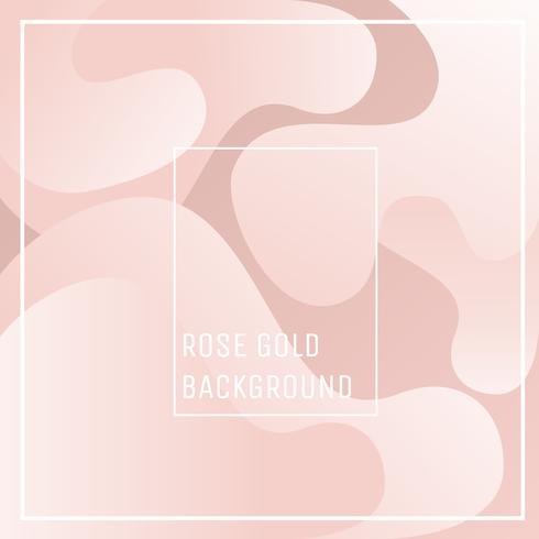 Abstract Rose Gold Background Vector