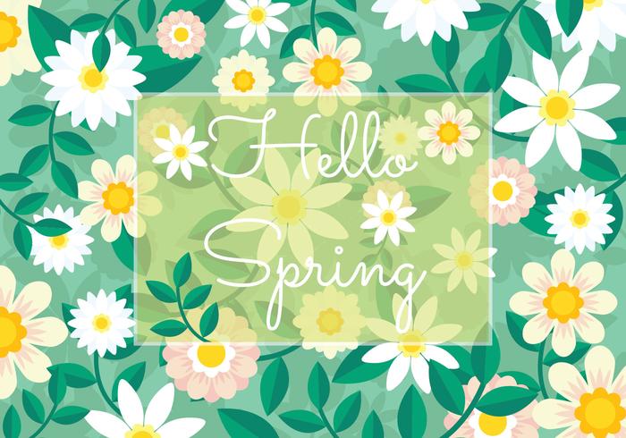 Spring Wallpaper Vector