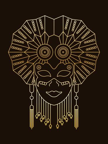 Amazing Carnevale Di Venezia Vector	