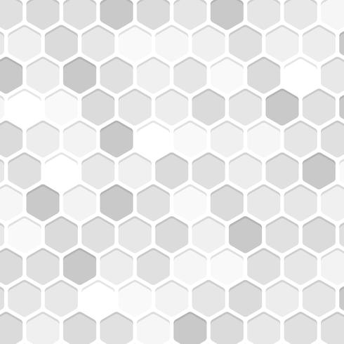 Honeycomb White Background vector