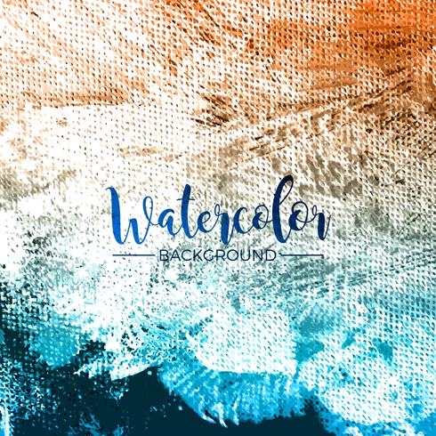 Abstract hand painted watercolor background texture vector