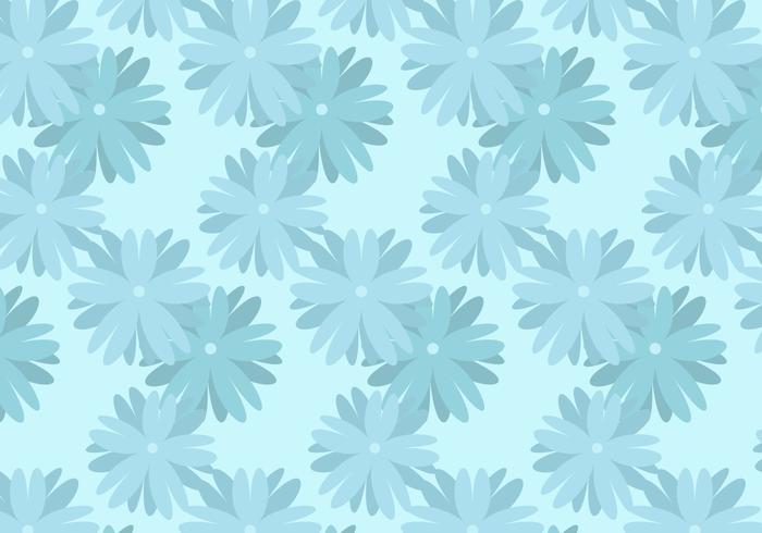 Blue Flower Background vector