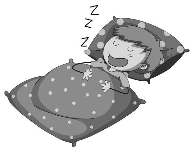 Dormido vector