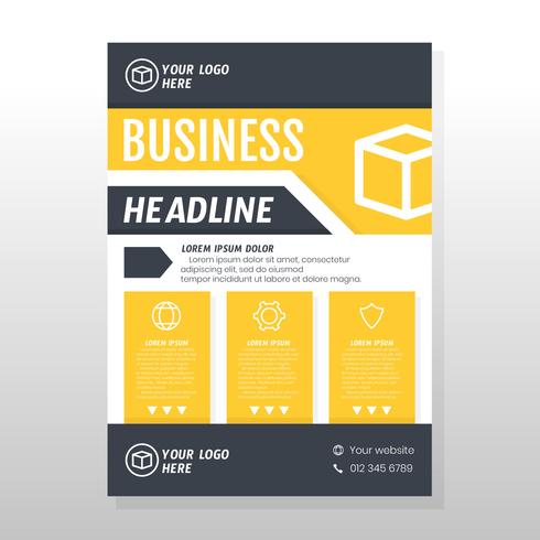 Business Brochure Design vector