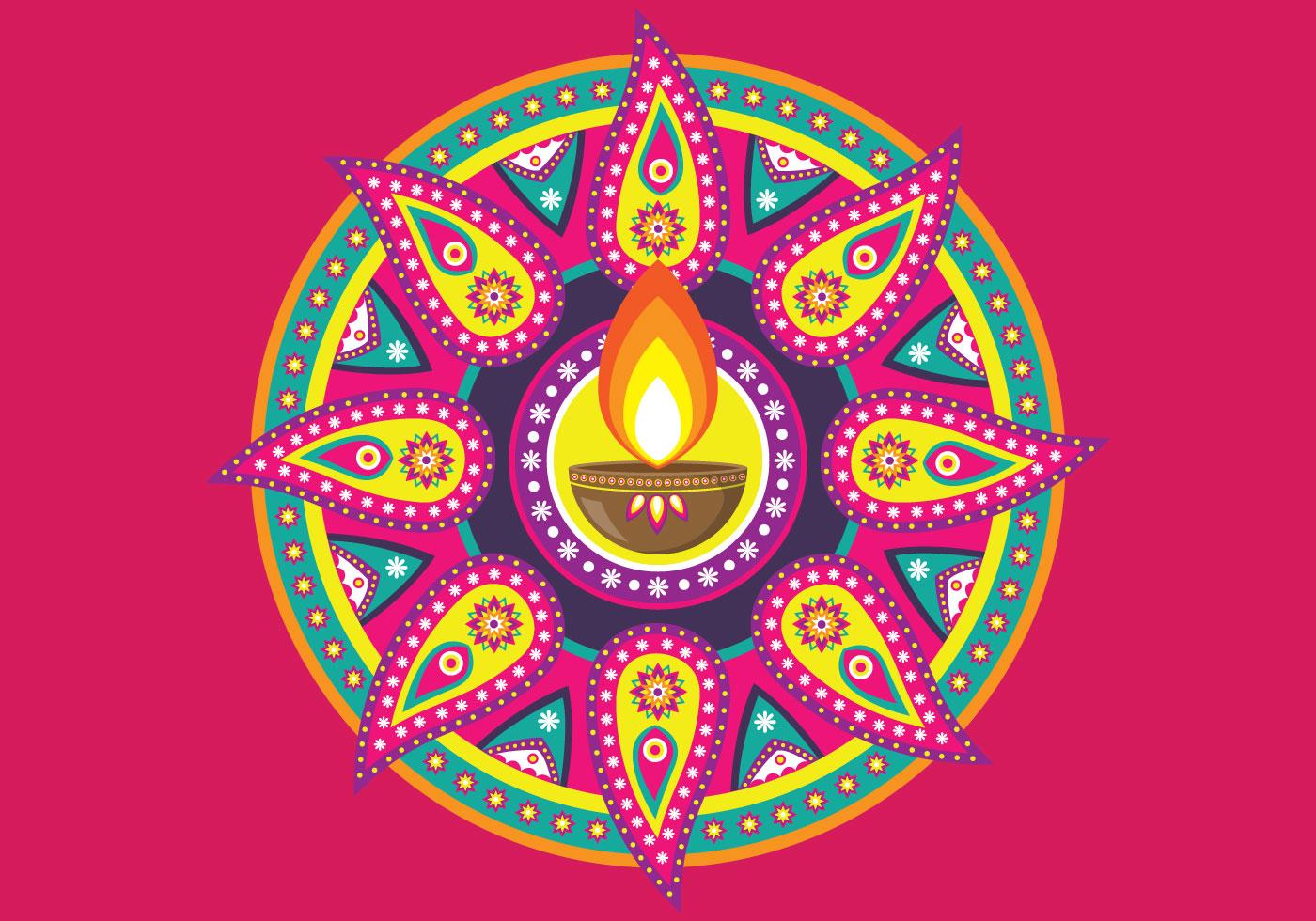 Kolam illustration 359308 Vector Art at Vecteezy