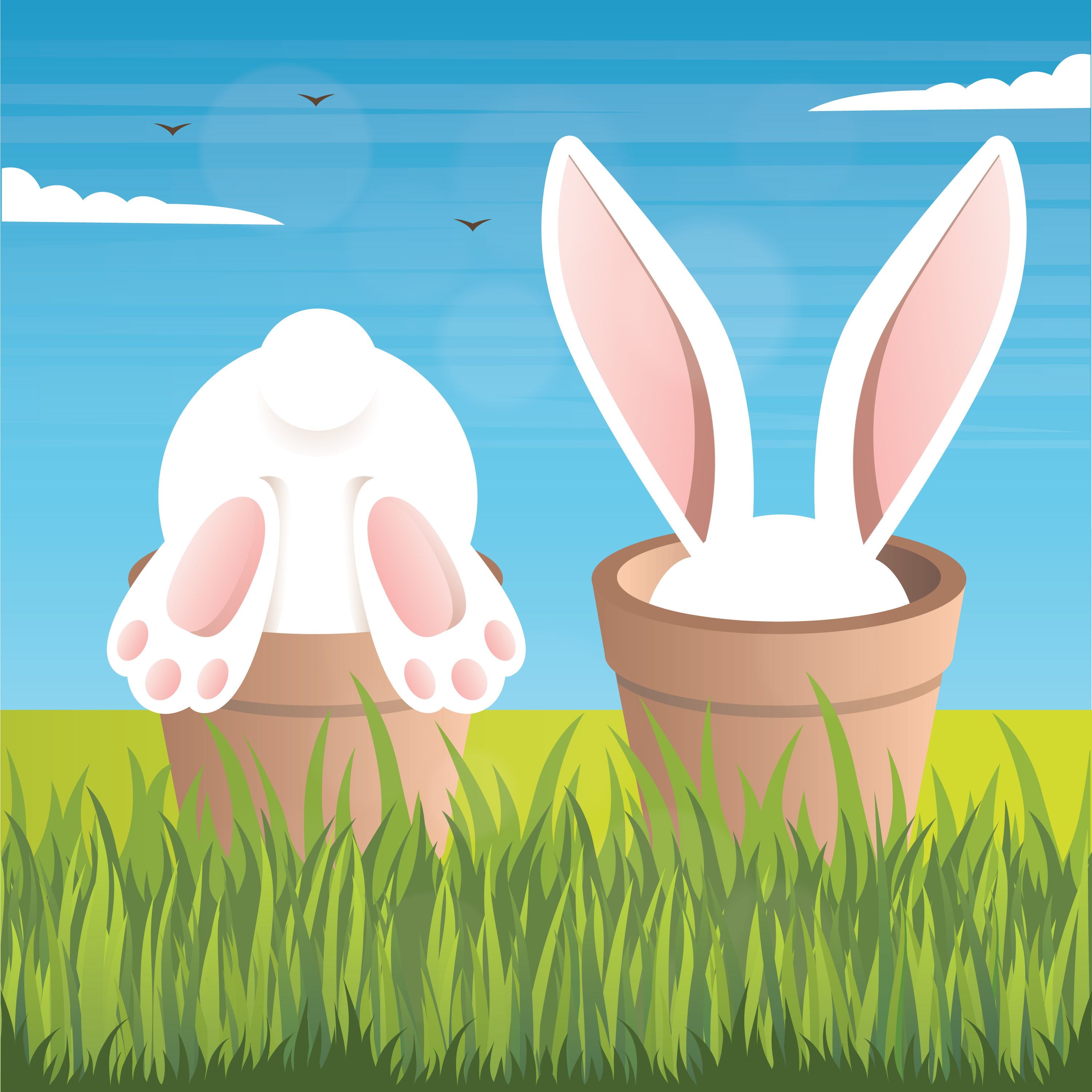 Vector Easter Illustration 359334 Vector Art at Vecteezy
